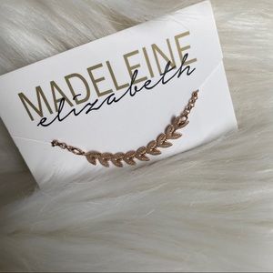 Madeline Elizabeth Leaf Bracelet